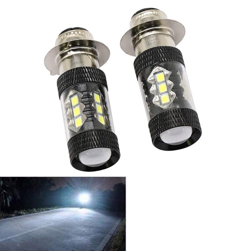 DSkoiph مصابيح LED DSkoiph H6M 8000K 80W تناسب ياماها رابتور بانشي رينو 125 250 660R 700R YFZ350 YFZ450 YFM250 YFM350 YFM450 YFM660 YFM700 YFM660R - Image 1